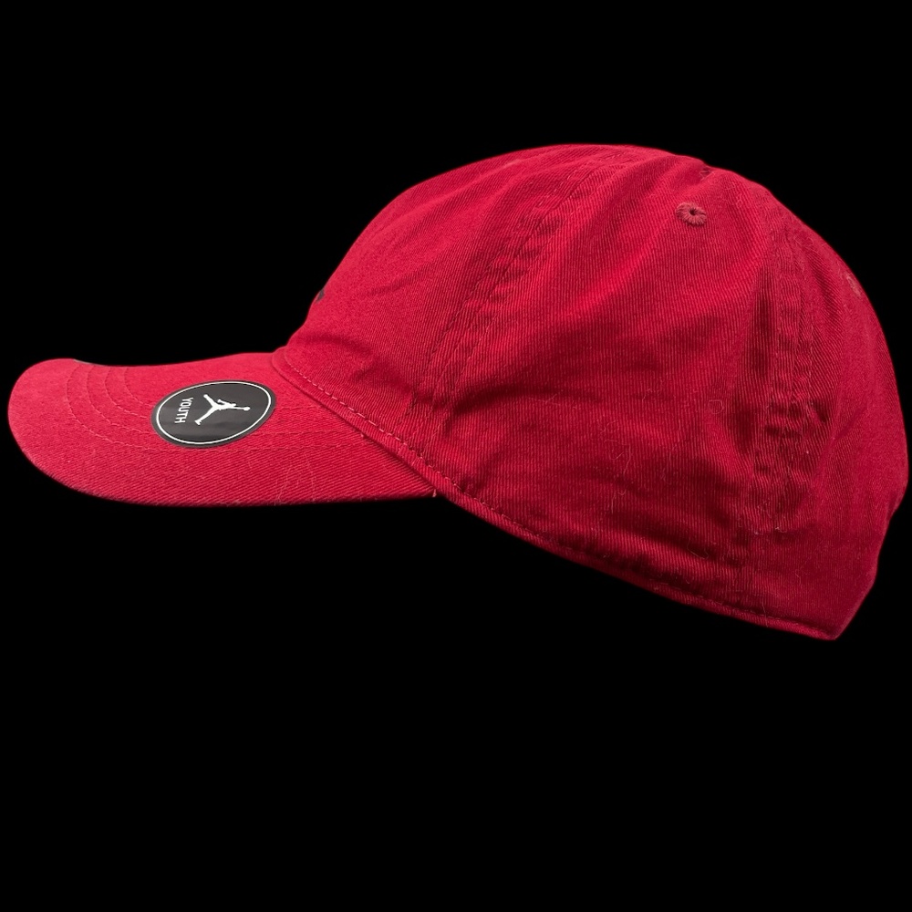 Nike Air Jordan Hat Youth Kids Jumpman Strapback Adjustable Cap Black NWT